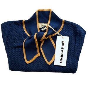 Misha & Puff Bow-Tie Sweater